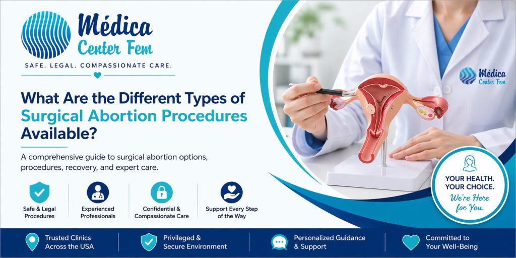 What Are the Different Types of Surgical Abortion Procedures Available